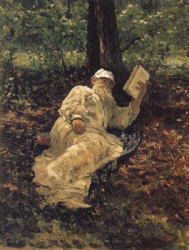 Ilia Efimovich Repin Tolstoy